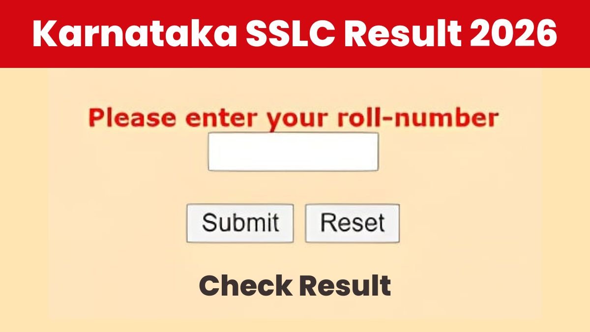 Karnataka SSLC Result 2026