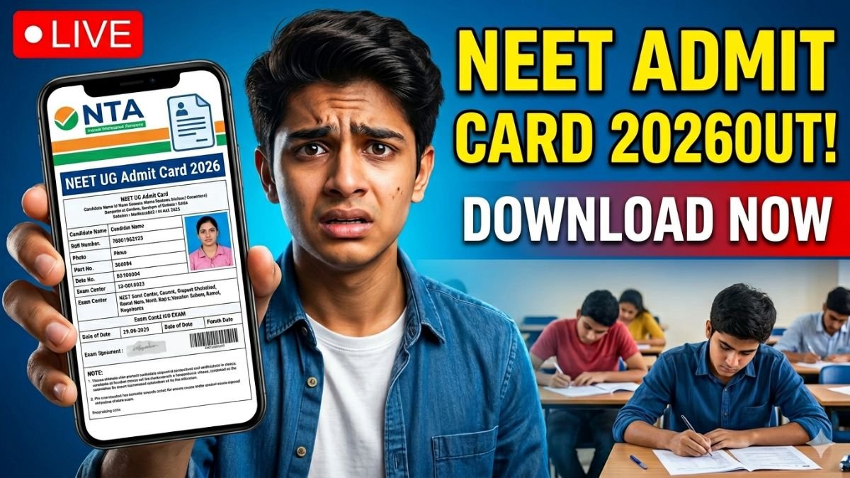 NEET UG Admit Card 2026